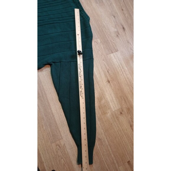 Vintage Gant Sweater Mens Sz Extra Large Cable Knit Green Pullover Embroidered - Picture 13 of 15